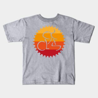 Cyclist Cycling Design Kids T-Shirt